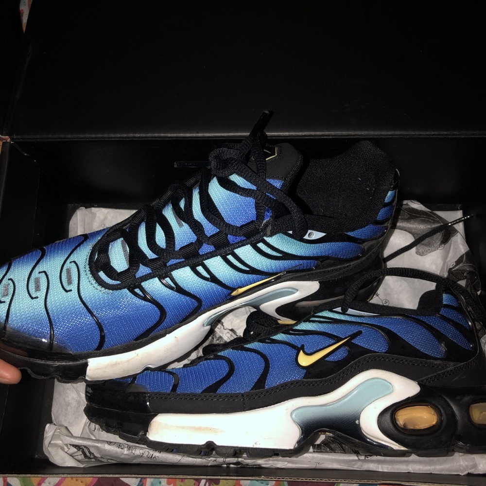 Blue gradient airmax plus